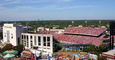 Cotton Bowl Stadium, original home of the Dallas Cowboys football team