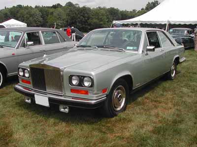 A Rolls-Royce Camargue car
